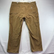 Carhartt 44x32 Rugged Flex Relaxed Fit Canvas Duck Utility Work Pants BN3279-M