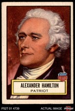 1952 Topps Look 'N See #19 Alexander Hamilton 4 - VG/EX