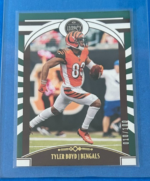 2020 Panini Legacy Green Tyler Boyd 10/100