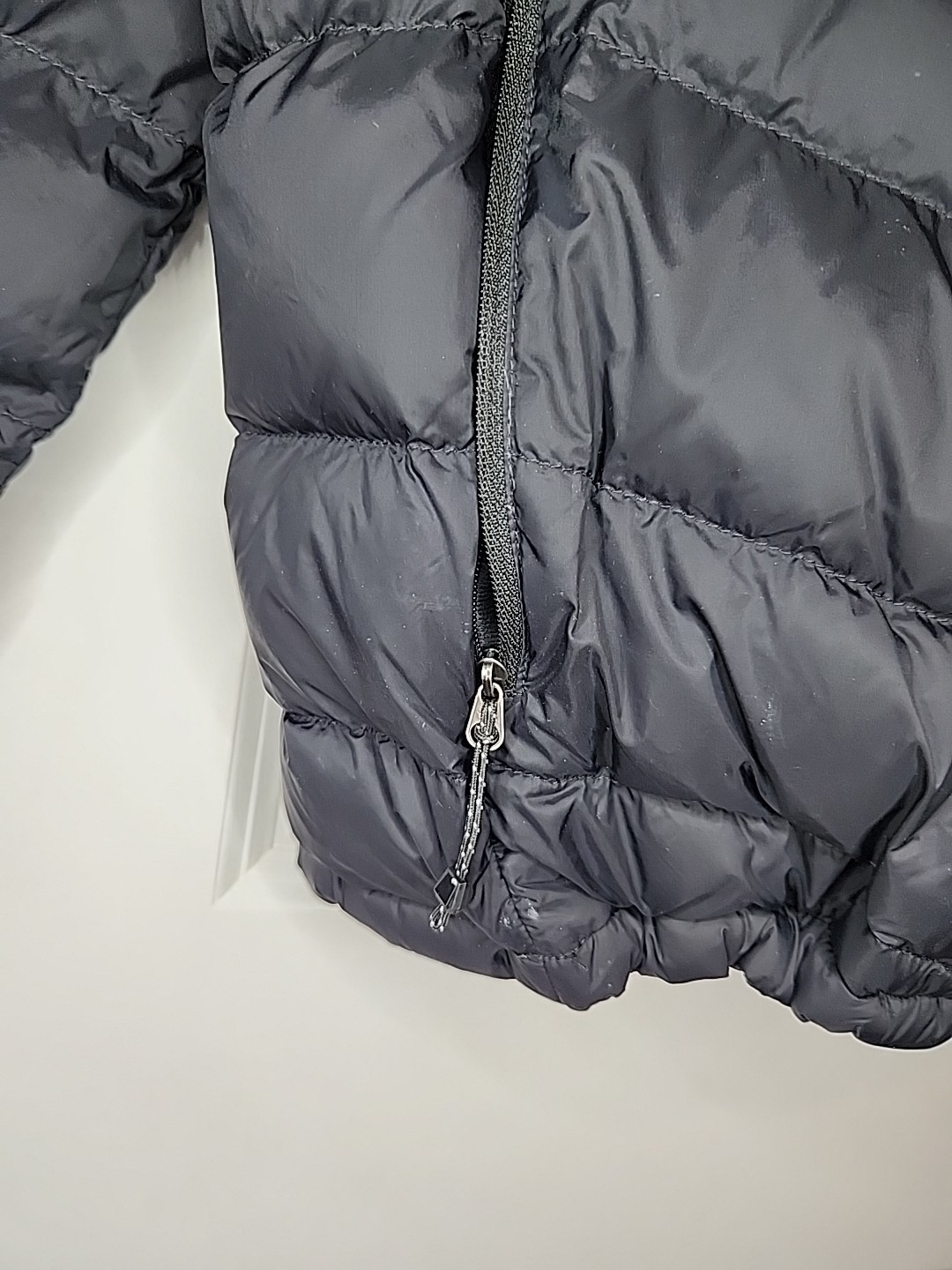 EDDIE BAUER Down Puffer Jacket EB650 Women XXL Full Zip Blk Packable Lightweight image 8