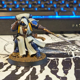 GW Warhammer 40K Marines Espaciales Ultramarines Bibliotecario En Armadura Phobos