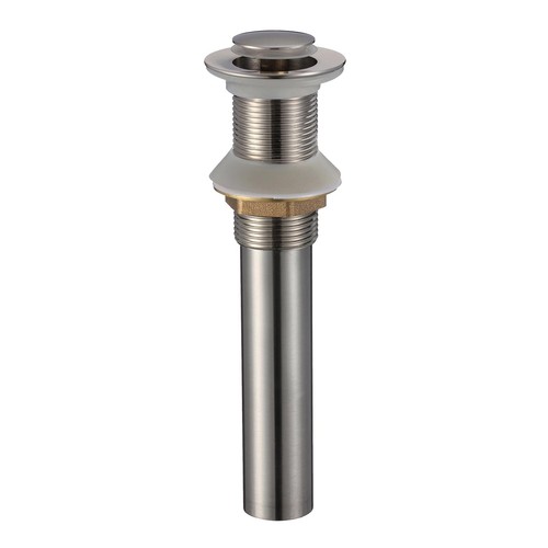 Bathroom Sink Drain with Pop Up Drain Stopper Vanity Vessel Without Overflow,...