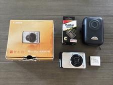 Canon PowerShot A3000 IS 10.0MP Digital Camera - Silver Tested