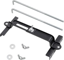 Premium Adjustable Battery Hold Down Universal Crossbar with J Bolt fit SUV Car