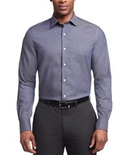 Tommy Hilfiger Men's TH Flex Slim Fit Wrinkle Free Stretch Twill Dress Shirt NWT