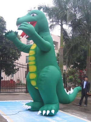 inflatable godzilla toy