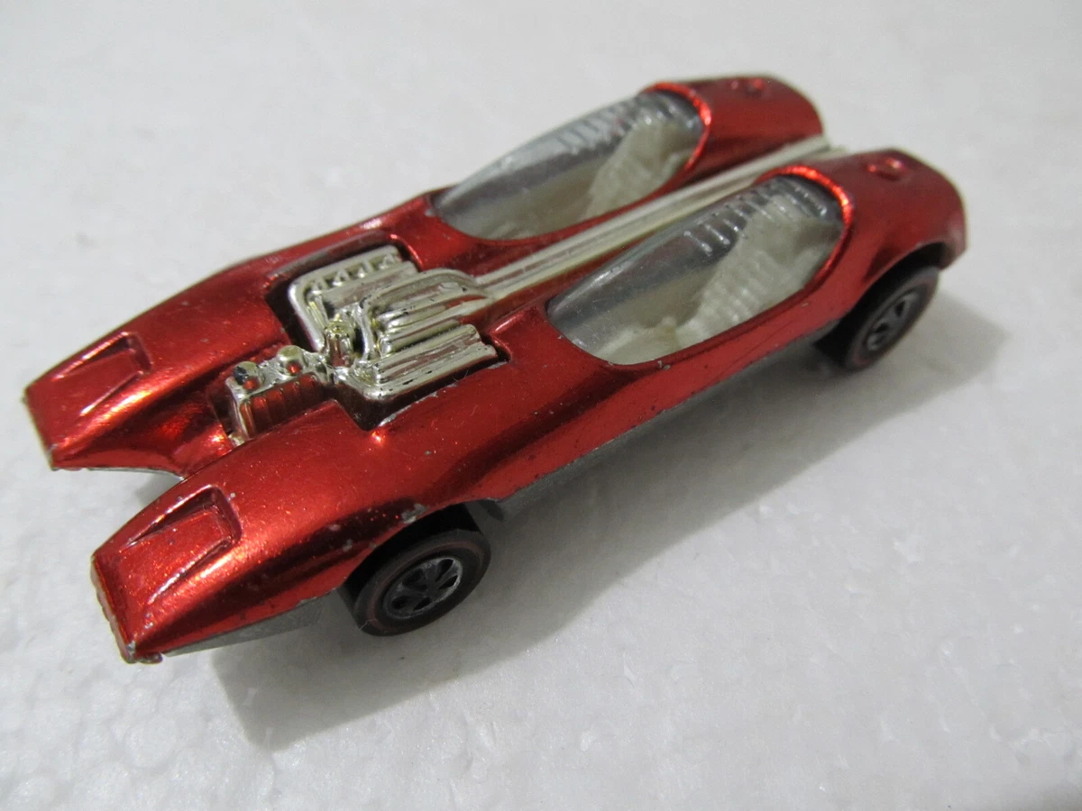 Hot Wheels Splittin' Image Vintage - Bleu échelle 1/64 - Fabriqué Aux USA