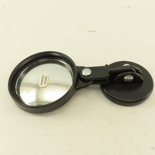 Total Source SY11916 Vehicle 3-3/1" Diameter Convex Mirror Glass Magnetic Mount