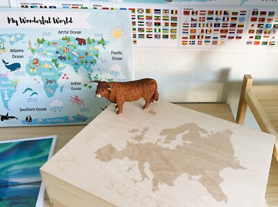 Europa-Lernmaterialien für Kinder / Europe learning materials for kids