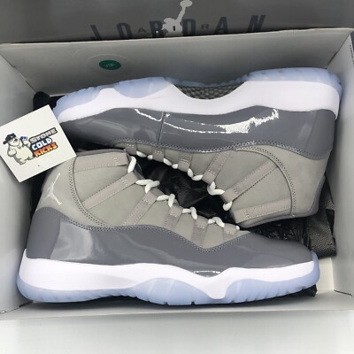NIKE AIR JORDAN 11 RETRO COOL GREY 2021 SIZE 9.5 CT8012 005 Space