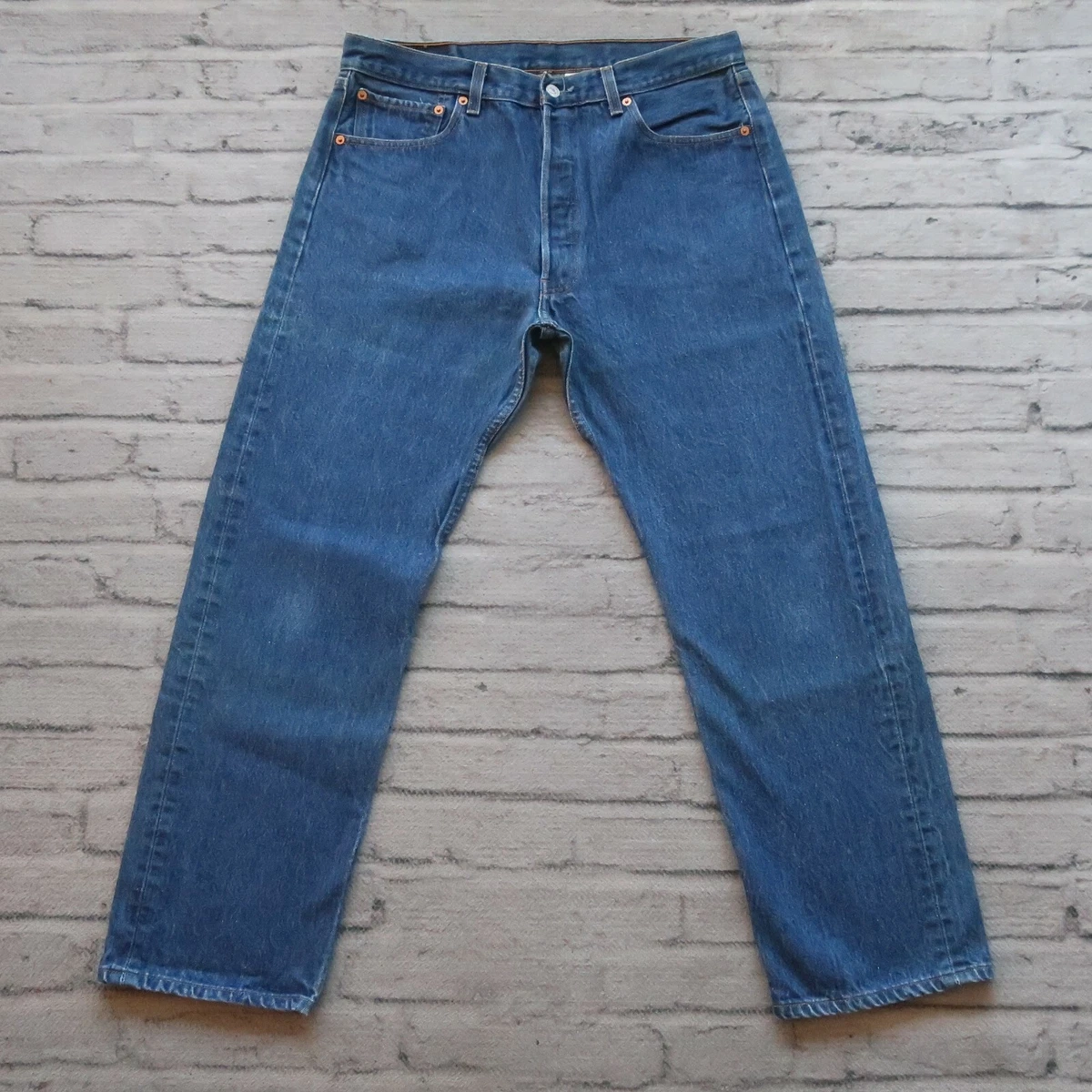 Vintage Levis 501 XX Denim Jeans Made in Mexico Medium Wash 501-0000 501XX