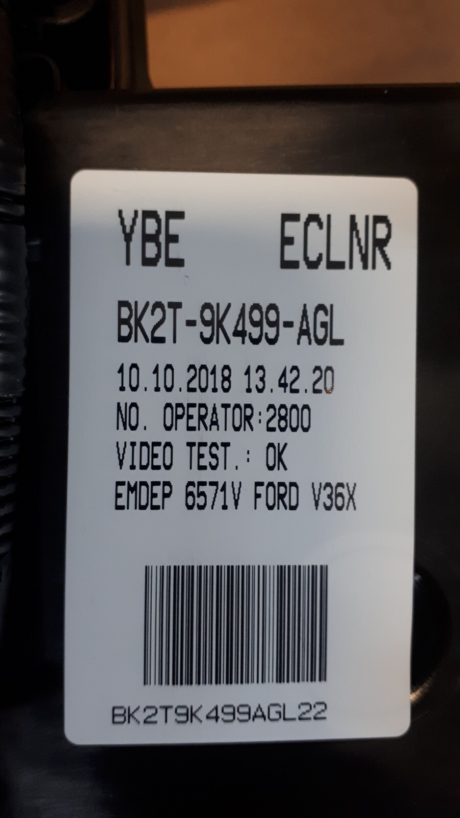 Kabelstrang Leitung Abgasreinigung Ford Transit / Tourneo Custom 