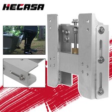 Adjustable 4'' Set Back Jack Plate Manual Power Lift Transom Outboard Boat Motor