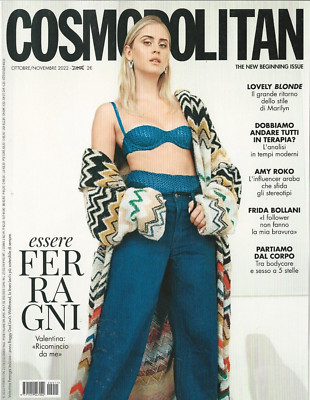 Cosmopolitan Italy Oct Nov 2022 Valentina Ferragni Amy Roko Frida Bollani NM