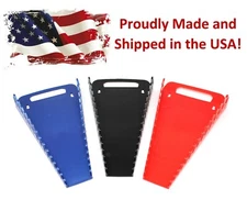 Plastic Portable 15-Tool Wrench Gripper Organizer Tray Holder