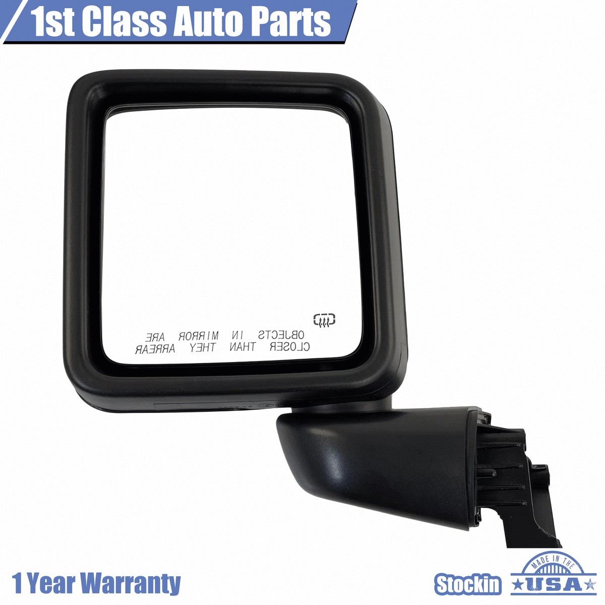 MACZO - orvm Right (Driver) Side Rear View Mirror Glass for Maruti