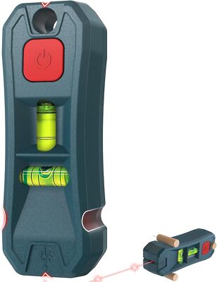 Magnetic Stud Finder with Laser Level,HandsFree Marking Stud Finder Wall Scanner