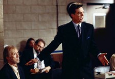 David Carradine Christopher McDonald in Family Law 1999 Old Tv Photo