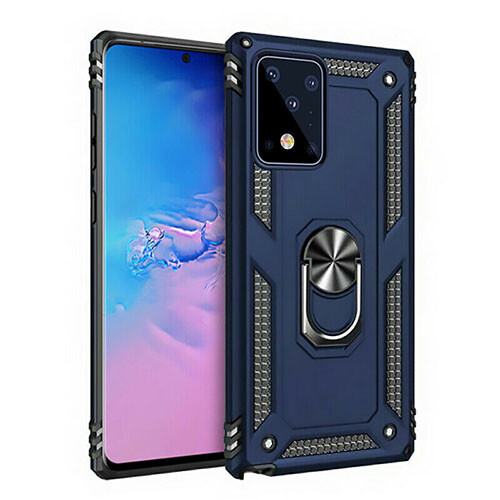 Hybrid Dual-Layer Rüstung Case magnetischer Ring Ständer für Samsung Galaxy S20 Ultra - Bild 4 von 8