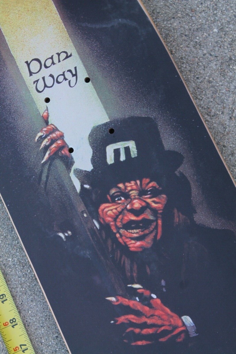 101 Danny Way Leprechaun Slick Prime Plan B 8x31in. Vintage 90's