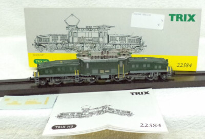TRIX 22584 SBB Be 6/8''' KROKODIL metaal DCC DIGITAAL nr: 13305 afdrukbeelden