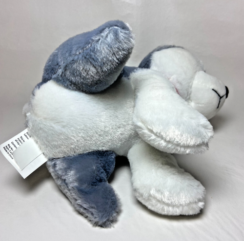 Husky Dog Plush Puppy Blue Eyes Sparkle Gray White BMI Merchandise - Picture 5 of 7