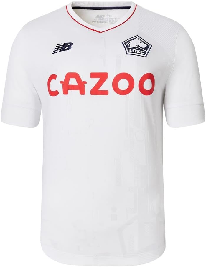 New Balance Mens Jersey Small MT230088 LOSC Football Club Away