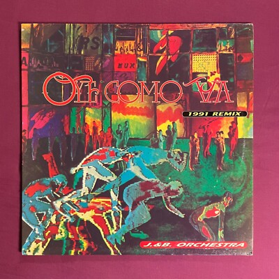 J. & B. ORCHESTRA OYE COMO VA Tito Puente VINYL 12'' ITALY 1991 NM- NM-