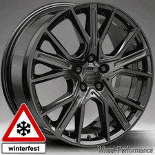 17 Zoll W34 Alufelgen 7,5x17 5x112 ET35 in dunkelgrau für Audi und Infiniti