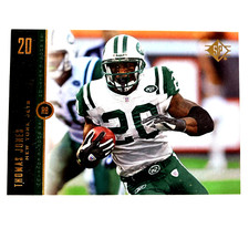 Thomas Jones 2008 Upper Deck SP Rookie Edition Card #10 NFL New York Jets. rookie card picture