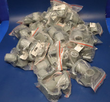 Pivit 2PCS Walker Glide Skis Durable Feet Rubber Tips Cap Gray Lot of 27 Pairs
