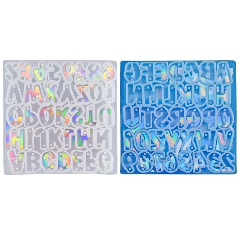 Light and Earrings Epoxy Resin Decorative Mold Perforable Pendant Mold