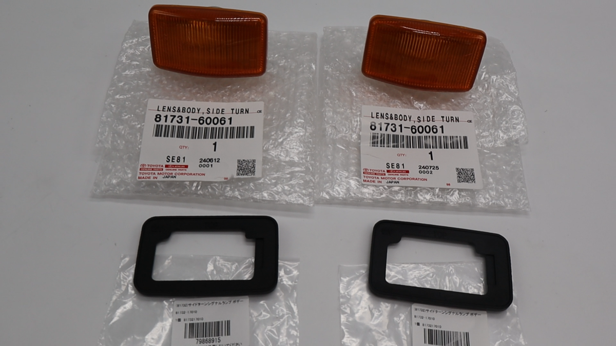 TOYOTA GENUINE MR2 AW10 AW11 84-89 Side Marker Lamp Light