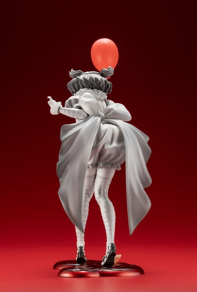 KOTOBUKIYA 1/7 HORROR BISHOUJO STATUE IT 2017 PENNYWISE MONOCHROME