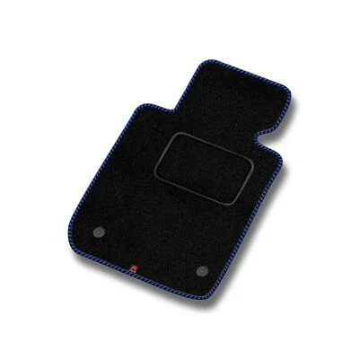 HY01-1 1pc Tapi Sol Velour STREAK Bleu pour Hyundai ix35 I 2010-2015 moquette do - Photo 1/4