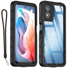 Waterproof Case For Motorola Moto G Play 2024 Rugged Shockproof Heavy Duty Cover