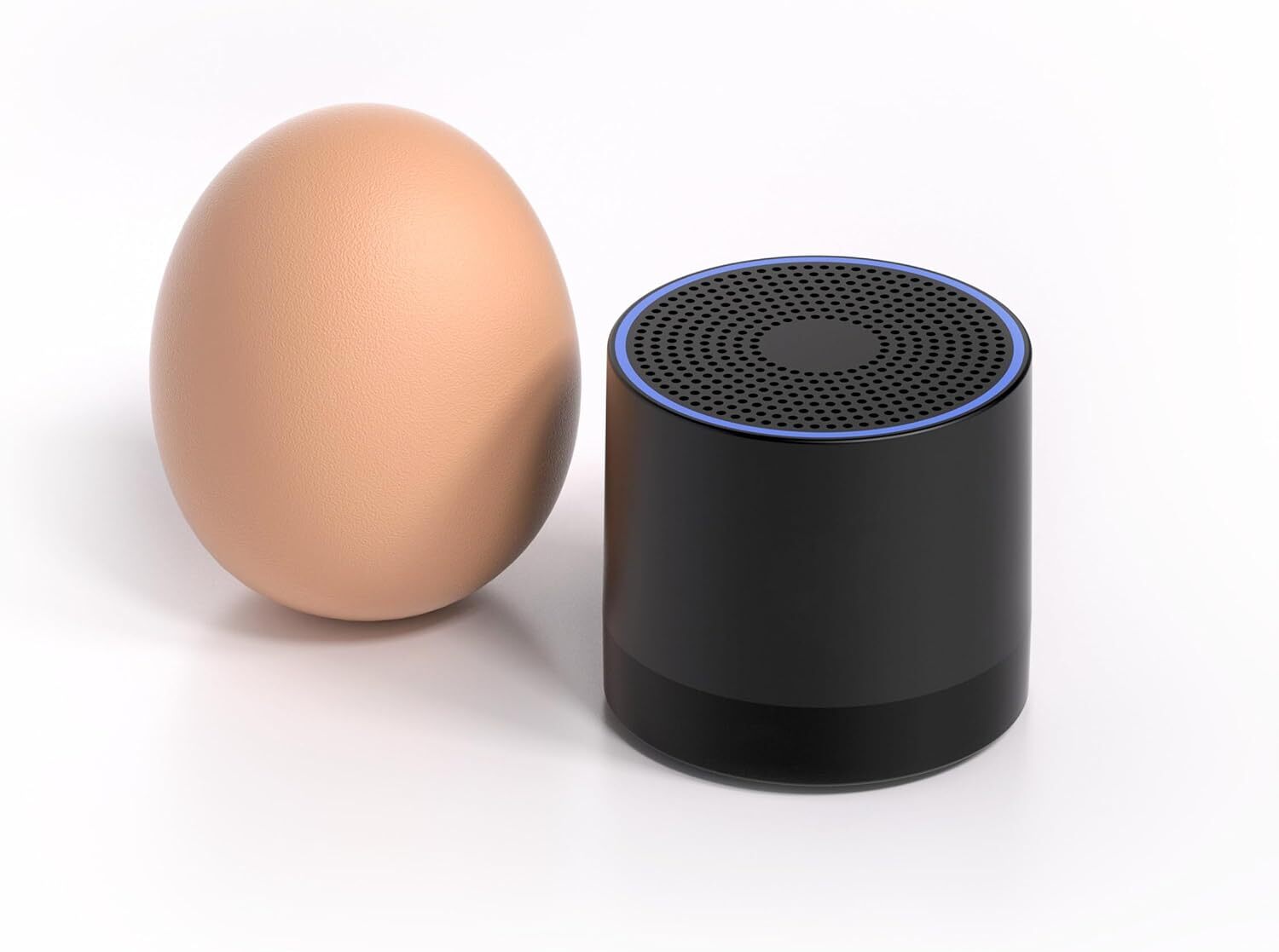 Mini Baby Sound Machine White Noise with 30 Soothing Black, Black