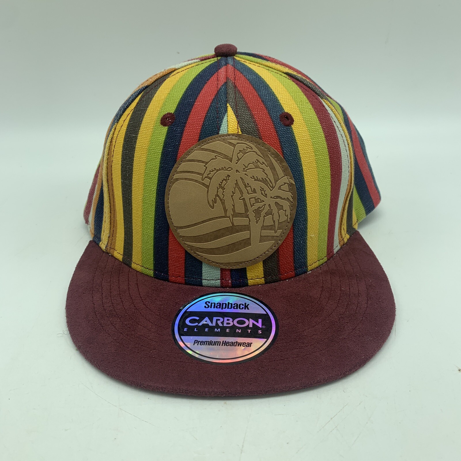 Carbon Elements Hat Cap Snapback Flat Bill Palm T… - image 1