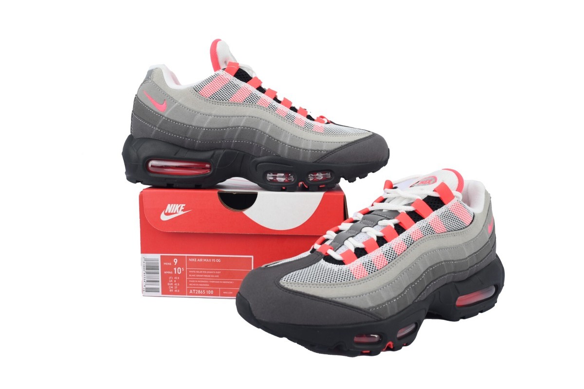 Size 12 - Nike Air Max 95 OG Solar Red for sale online | eBay
