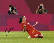 Team Canada Jessie Fleming Autographed Signed 8x10 Photo COA #6