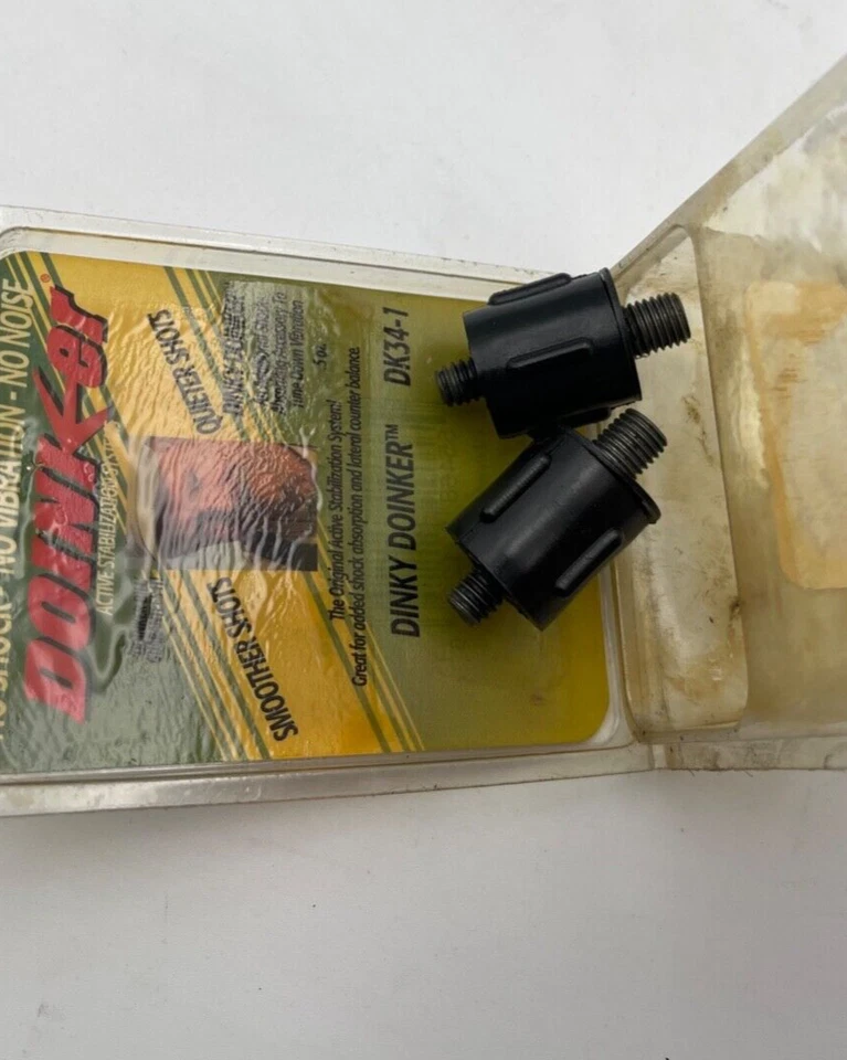 DINKY DOINKER DK34-1 3/4" .5OZ 1/4-20 Estabilizador Arco Caza Tiro con Arco Paquete de 2 Foto 2 de 4