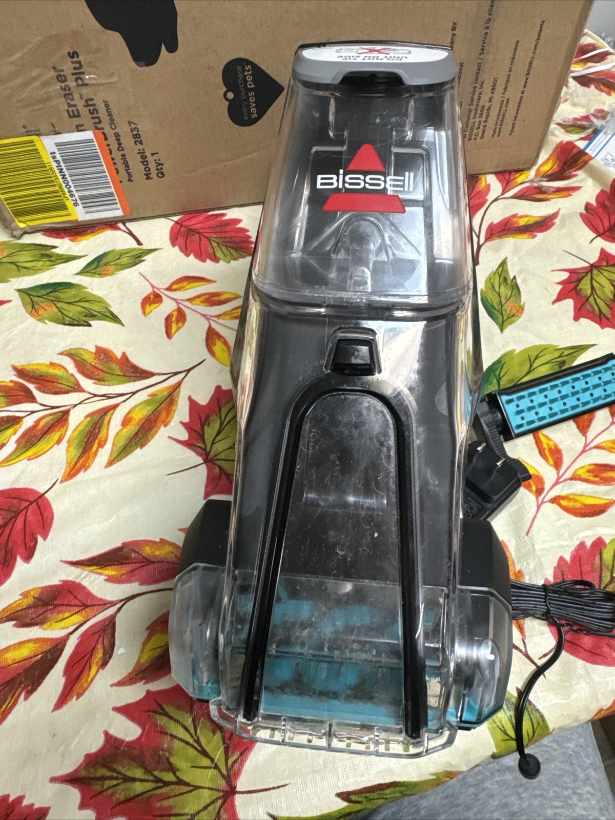 BISSELL Pet Stain Eraser PowerBrush Vacuum 2837 11120254594 eBay