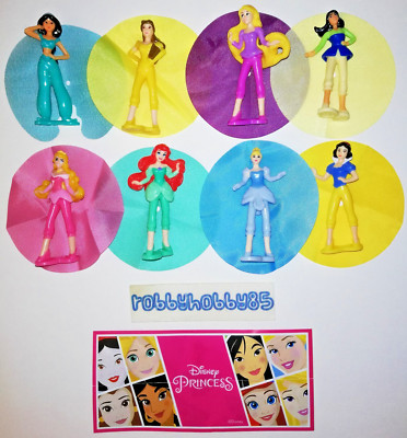DISNEY PRINCESS COMPLETE SET WITH ALL PAPERS (VV367-VV417) KINDER SURPRISE 2020