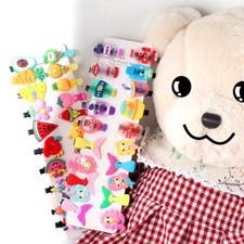 Children Sweet Hair Band -Fruit Animal Hair Clip Cute Cartoon Kid Barrette 10PCS