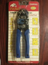 New  PITT BULL  7-1/2" Network Line Plier Crimping Tool
