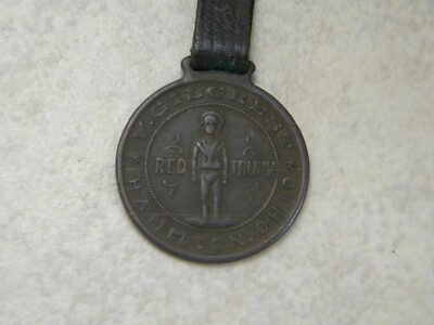 Red Trunk Clothing House- Pocket Watch Fob- Strap- Buckle- Hamilton, Ohio