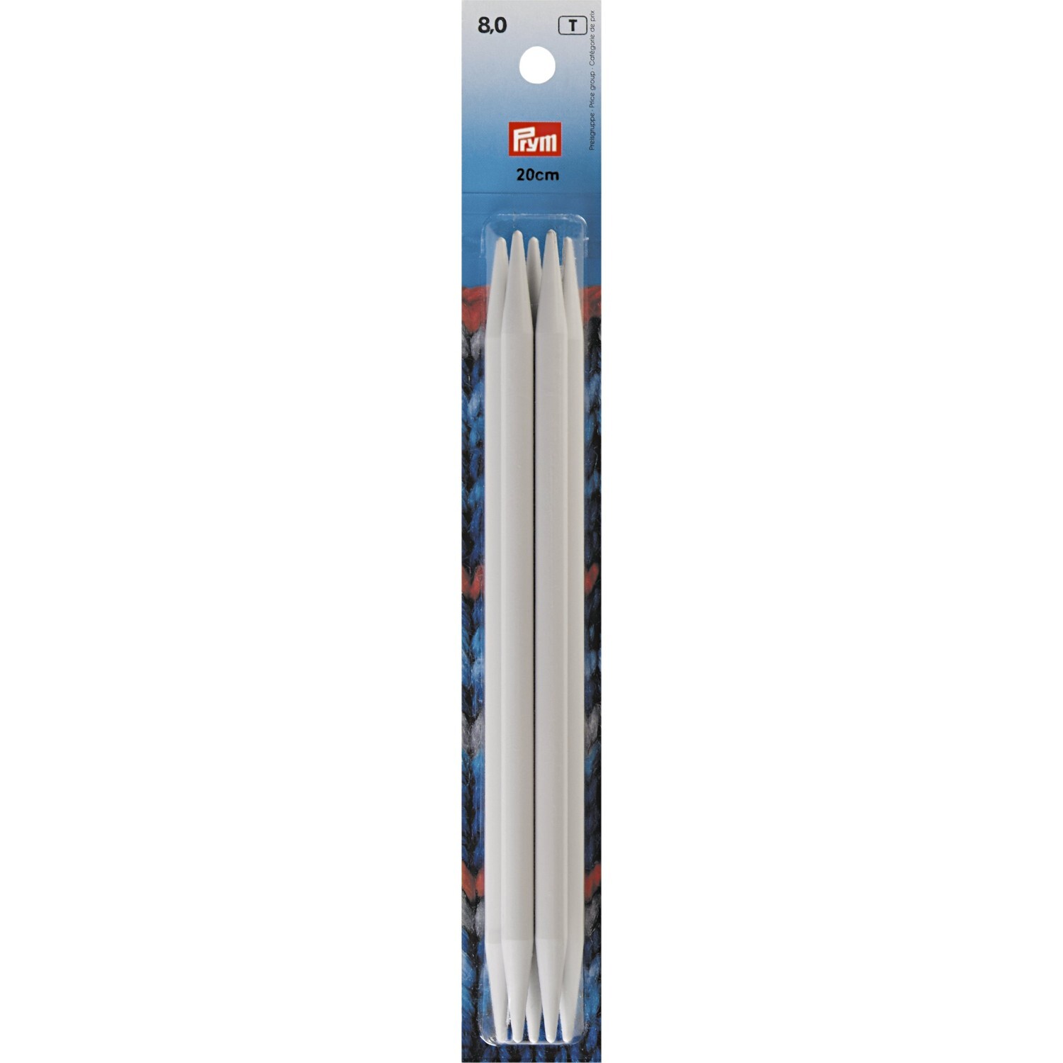 Needles Plastic By Prym Dimensions: 8mm/20cm