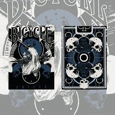 ANICCA METALLIC BLUE BICYCLE DECK PLAYING CARDS BY CARD EXPERIMENT