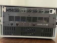 PA Endstufe Dynacord S 900 + Behringer MX882 Mischpult/Splitter + Case