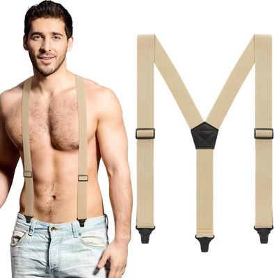 Hidden Undershirt Suspender Airport Friendly Straps Y-Back